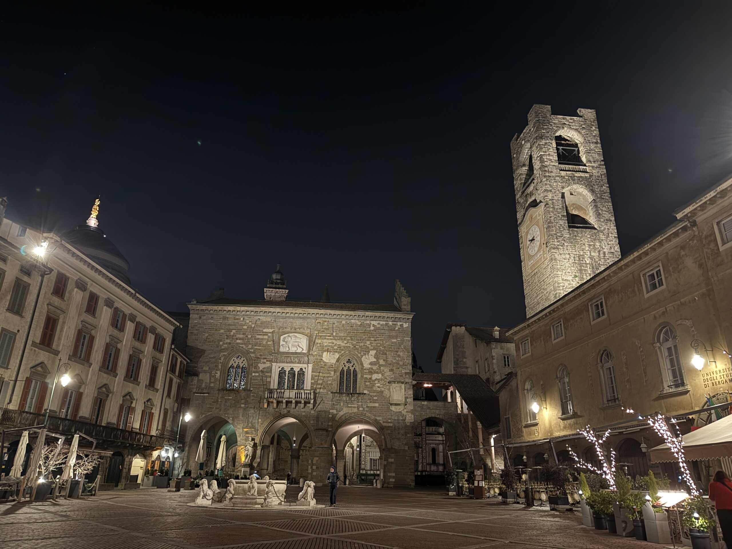 Piazza Vecchia at Night